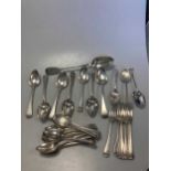 A collection of assorted silver flatware, 51.4ozt gross