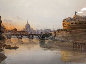 Three Italian Watercolours