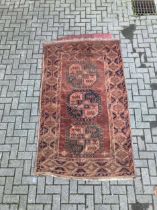 An Aghan tribal rug