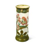 A Victorian Bretby Art Pottery stick stand,