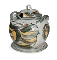 § Alan Caiger-Smith (1930-2020), a large Aldermaston twin-handled soup tureen and cover,