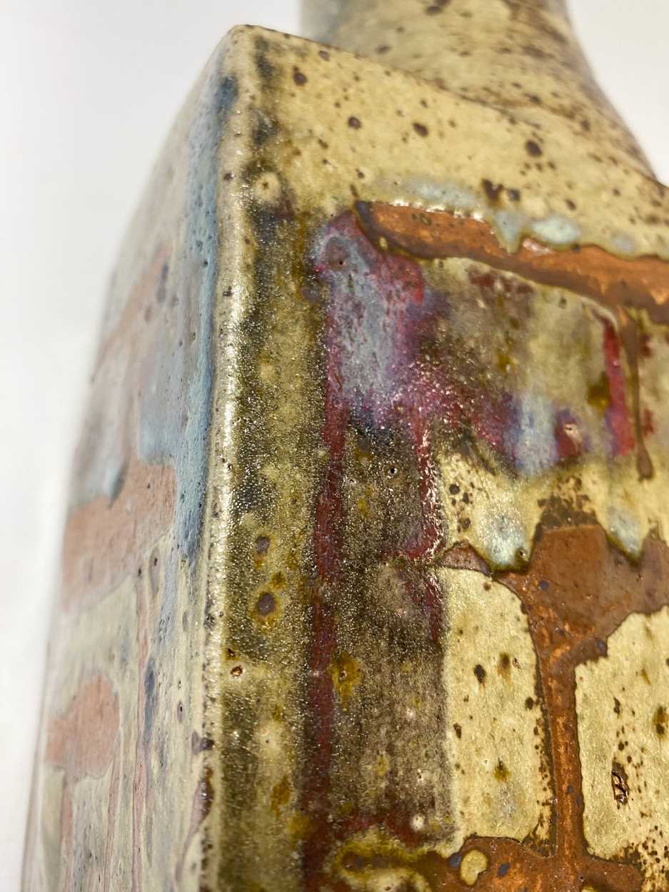 § John Dan (1930-1983), a slab-built stoneware vase, - Image 4 of 6