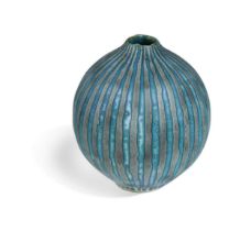 § Peter Beard (born 1951), a small stoneware vase,