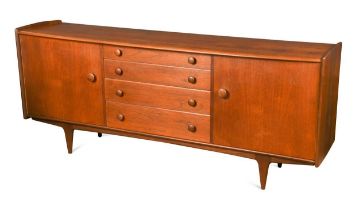 John Herbert for A. Younger Ltd., a mid-century mahogany sideboard,