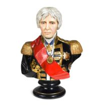 Michael Sutty (1937-2003), a limited edition bust of The Right Honourable Lord Viscount Nelson,