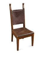 Arthur W. Simpson (1857-1922) of Kendal, an Arts & Crafts oak side chair,