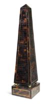 A large 1980s Maitland Smith obelisk,