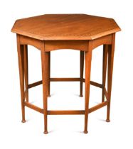 An Arts & Crafts mahogany occasional table,