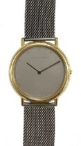 Thorup & Bonderup and Antima for Georg Jensen - A Swiss 18ct gold and steel wristwatch,