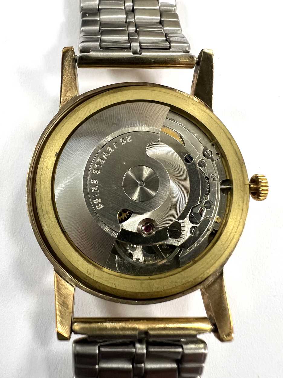 Unsigned, retailed by Garrard & Co. - A 9ct gold wristwatch, - Image 4 of 4
