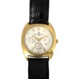 Baume & Mercier - An 18ct gold 'Milleis Power Reserve' wristwatch,