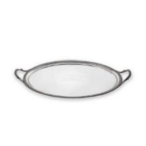 A George III silver two handled tray,