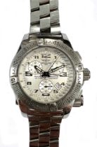 Breitling - A steel 'Emergency' chronograph wristwatch,