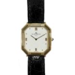 Baume & Mercier - An 18ct gold wristwatch,