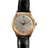 Jaeger-LeCoultre - An 18ct rose gold 'Master Control' wristwatch,