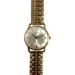 Unsigned, retailed by Garrard & Co. - A 9ct gold wristwatch,