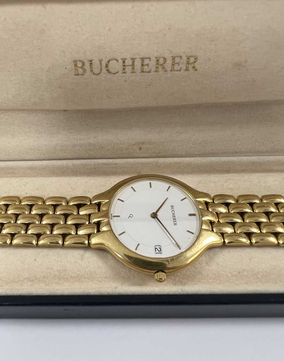 Bucherer - A Swiss 18ct gold wristwatch, - Image 10 of 11