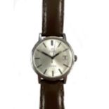 Omega - A steel 'Genève' wristwatch,