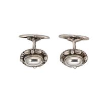 Georg Jensen - A pair of cufflinks,