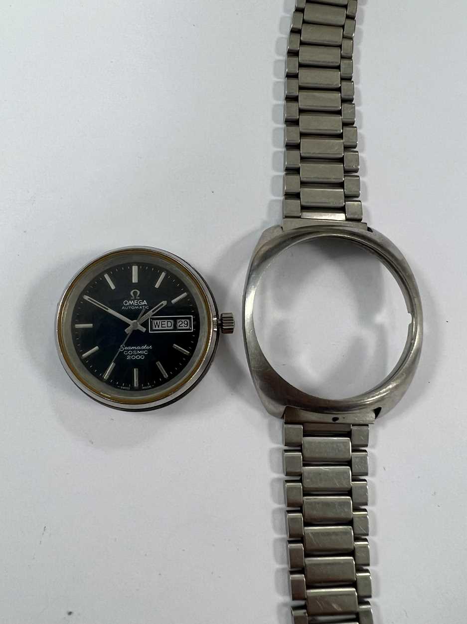 Omega - A steel 'Seamaster Cosmic 2000' wristwatch, - Image 5 of 10
