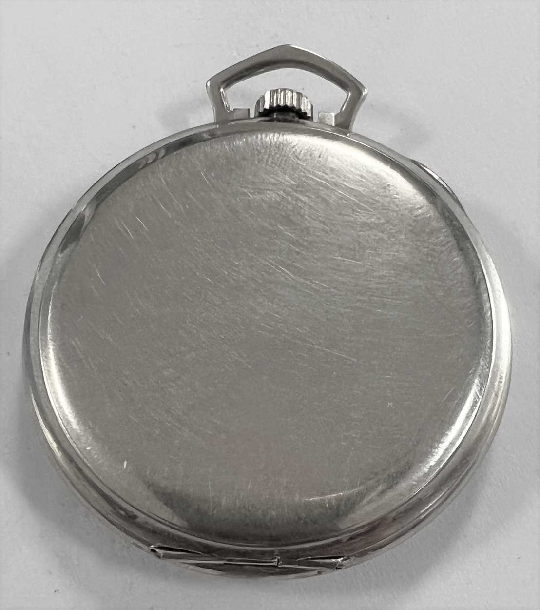 Hamilton, Lancaster, Pa. - An American 14ct gold open faced dress pocket watch, - Image 2 of 5