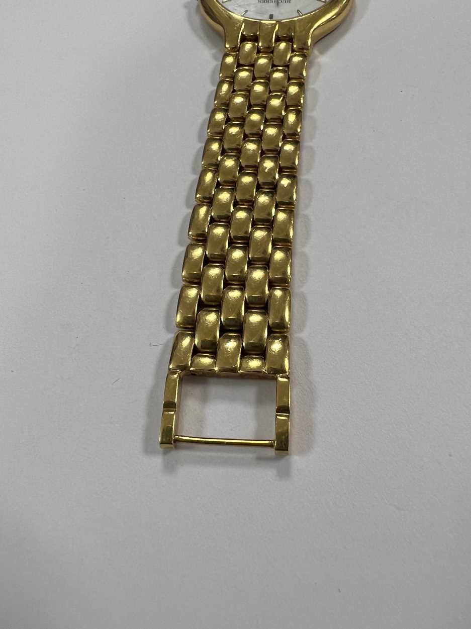 Bucherer - A Swiss 18ct gold wristwatch, - Image 5 of 11