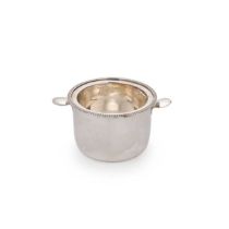 A George V silver double skinned warming dish,