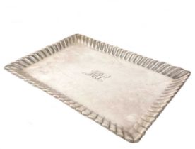 An early 20th century American metalwares silver tray,