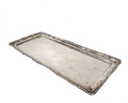 A late 20th century Egyptian metalwares silver tray,