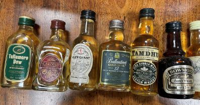 Whisky miniatures,