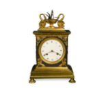 An Empire ormolu mantel clock signed Dubuc Le Jeune, early 19th century,