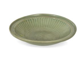 A Chinese Longquan celadon glazed bowl, Ming Dynasty,