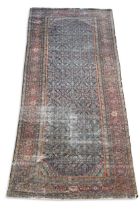 A large Feraghan kelly rug, circa 1920,