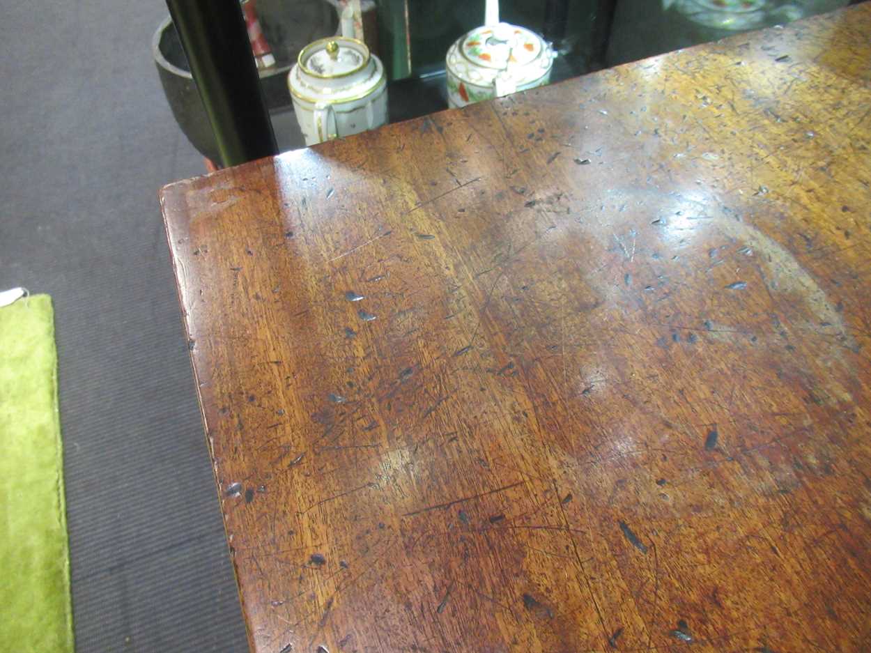 A Chippendale style mahogany serving table, 19th century, - Image 3 of 20