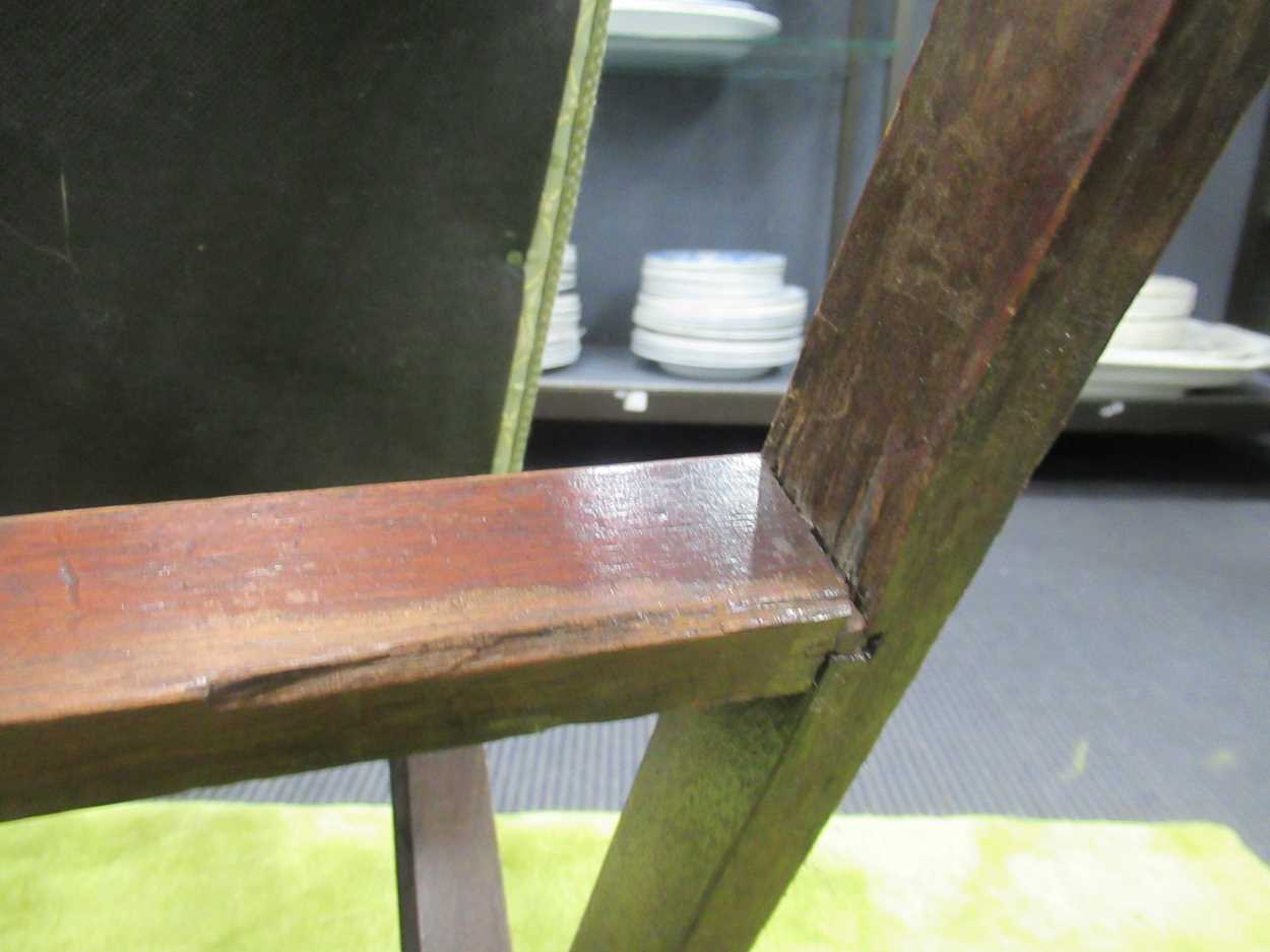 A set of four George III mahogany dining chairs, - Bild 21 aus 21