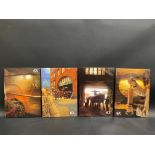 Four new old stock Wadworths 6X brewery showcards, each 8 1/4 x 11 1/2".