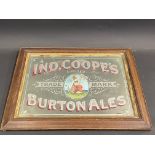 An Ind, Coope's Burton Ales pub advertising mirror, 24 1/4 x 19 1/2".
