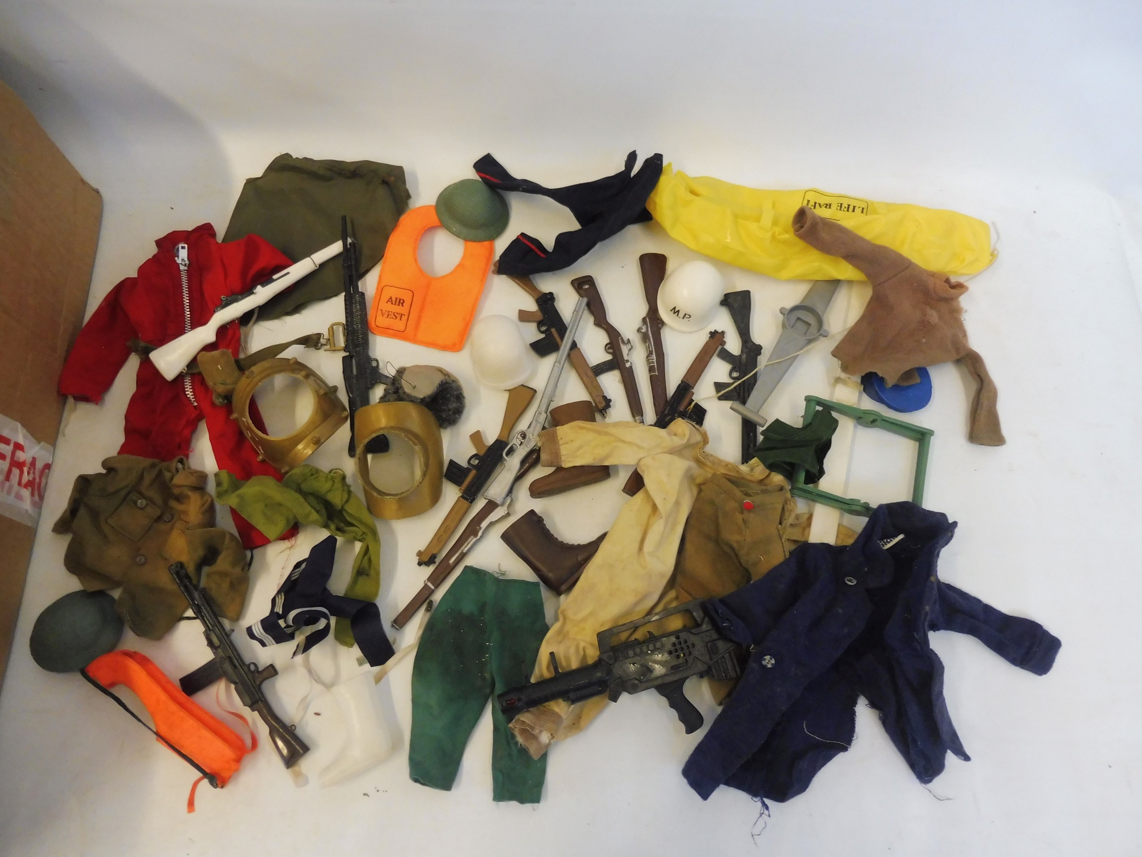 A large quantity of mixed era Action Man uniforms, guns, accessories etc. - Image 2 of 2