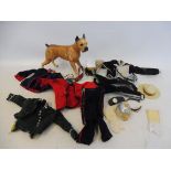 A quantity of mixed era Britains Ceremonial uniforms and accessories.