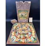 Life's Mishaps - A Merry Game by McLoughlin, folding game board in original slip case, with original