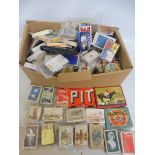 A large quantity of card and games sets.