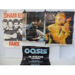 Three original Punk era posters - Sham 69 on the Fanx label, a Sid Vicious, a Johnny Rotten and an