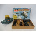 An original Palitoy Action Man boxed helicopter with inners and stars plus one other.