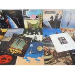 17 Classic Rock LPs including Hawkwind, Rush, ELO, The Who etc.