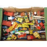 A large tray of playworn die-cast, various makers.