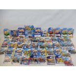 A selection of approx. 48 Hotwheels, various editions.