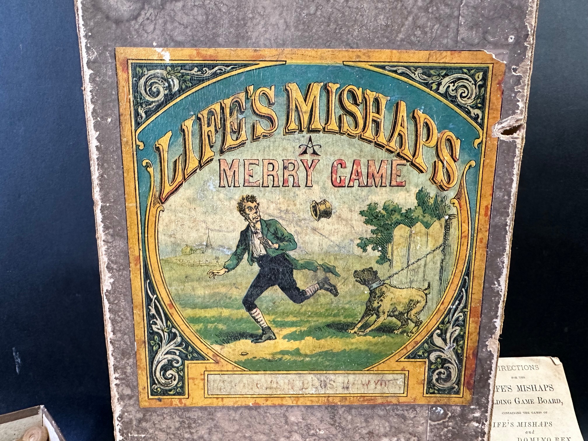 Life's Mishaps - A Merry Game by McLoughlin, folding game board in original slip case, with original - Image 3 of 4