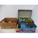 A large quantity of Thomas the Tank Engine plus carry case.