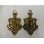 Two Masonic medals, both Royal Champion Lodge 1812, 'Justice Truth Philanthropy'.