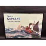 A 'Have a Capstan' pictorial advertisement, 28 x 20".